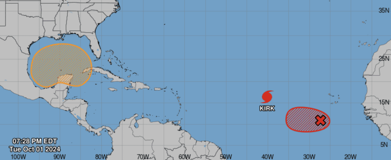 National Hurricane Center Monitoring Several Disturbances, More Cyclonic Development Possible